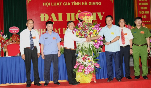 Đại hội Hội Luật gia tỉnh Hà Giang lần thứ IV, nhiệm kỳ 2019-2024